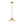 LightFixturesUSA - Simple Brass 1 - Light Metal Flat Conical Kitchen Pendant - Pendant Light - 11 in - 