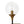 LightFixturesUSA - Simple Brass Black 1 - Light Glass Globe Vanity Wall Sconce - Wall Sconce - 1 Pack - 