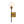 LightFixturesUSA - Simple Brass Black 1 - Light Glass Globe Vanity Wall Sconce - Wall Sconce - 1 Pack - 