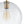 LightFixturesUSA - Simple Mid - Century 1 - Light Clear Glass Globe Pendant Light - Pendant Light - Brass - 