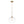 LightFixturesUSA - Simple Mid - Century 1 - Light Clear Glass Globe Pendant Light - Pendant Light - Brass - 