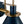 LightFixturesUSA-Single Cone Mid-century Wall Light Wall Sconce-Wall Sconce-Blue-