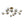 LightFixturesUSA - Smoked Glass Bubble Branch Sputnik Semi Flush Chandelier - Chandelier - Brass (Pre - Order & 2 - 3 Weeks) - 