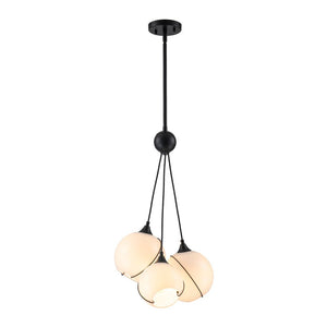 LightFixturesUSA - Statement Shine Opal Glass Globe Cluster Chandelier - Chandelier - 6 - Lt - 