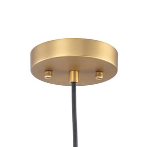 LightFixturesUSA - Sunburst Brass 1 - Light Shine Opal Glass Globe Pendant - Pendant Light - Brass - 