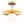 LightFixturesUSA - Sunburst Brass 1 - Light Shine Opal Glass Globe Pendant - Pendant Light - Brass - 
