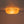 LightFixturesUSA-Sunshine Orange Glass Pleated Flower Scalloped Ceiling Light-Ceiling Light-13.8 in-