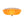 LightFixturesUSA-Sunshine Orange Glass Pleated Flower Scalloped Ceiling Light-Ceiling Light-13.8 in-