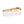 LightFixturesUSA-Tiered Hammered Water Glass Linear Flush Mount Ceiling Light-Ceiling Light-Brass-