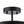 LightFixturesUSA - Tiered Hammered Water Glass Round Semi Flush Mount - Ceiling Light - Black - 
