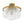 LightFixturesUSA - Tiered Hammered Water Glass Round Semi Flush Mount - Ceiling Light - Black - 