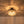 LightFixturesUSA - Tiered Hammered Water Glass Round Semi Flush Mount - Ceiling Light - Black - 