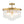LightFixturesUSA - Tiered Hammered Water Glass Round Semi Flush Mount - Ceiling Light - Black - 
