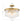 LightFixturesUSA - Tiered Hammered Water Glass Round Semi Flush Mount - Ceiling Light - Black - 