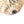 LightFixturesUSA-Vintage 2-Tier Amber Glass Scalloped Bloom Semi Flush Mount-Ceiling Light-Amber Glass-
