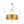 LightFixturesUSA-Vintage 5-Light Brushed Gold Metal Drum Cage Chandelier-Chandelier-30 in-