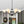 LightFixturesUSA-Vintage 6-Light Frosted Glass Shade Round Candle Style Chandelier-Chandelier-Black-