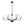 LightFixturesUSA-Vintage 6-Light Frosted Glass Shade Round Candle Style Chandelier-Chandelier-Black-
