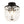 Load image into Gallery viewer, LightFixturesUSA - Vintage Black Draped Crystal Round Semi Flush Mount - Ceiling Light - Black - 
