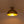 LightFixturesUSA-Vintage Brass 1-Light Iron Dome Flush Mount Light-Pendant Light-Brass-