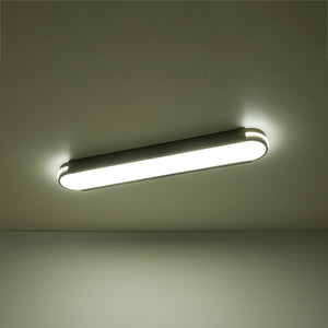 LightFixturesUSA-Vintage Brown Oval Dimmable LED Flush Mount Light-Ceiling Light-31 in-