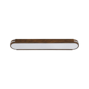 LightFixturesUSA-Vintage Brown Oval Dimmable LED Flush Mount Light-Ceiling Light-31 in-