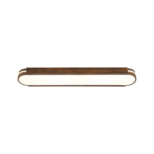 LightFixturesUSA-Vintage Brown Oval Dimmable LED Flush Mount Light-Ceiling Light-31 in-