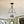 LightFixturesUSA-Vintage Clear Glass Wide Bell Jar Lantern Pendant / Semi Flush-Ceiling Light-Black-