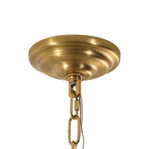 LightFixturesUSA-Vintage Clear Glass Wide Bell Jar Lantern Pendant / Semi Flush-Ceiling Light-Black-