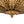 LightFixturesUSA-Vintage Distressed Gold Leaf Basket Semi Flush Mount-Ceiling Light-22.6 in-