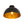 LightFixturesUSA - Vintage Farmhouse 1 - Light Iron Dome Flush Mount Light - Pendant Light - Black + Gold - 