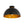 LightFixturesUSA - Vintage Farmhouse 1 - Light Iron Dome Flush Mount Light - Pendant Light - Black + Gold - 