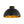 Load image into Gallery viewer, LightFixturesUSA - Vintage Farmhouse 1 - Light Iron Dome Flush Mount Light - Pendant Light - Black + Gold - 
