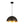 LightFixturesUSA - Vintage Luxe Black Gold Hammered Dome Pendant Light - Pendant Light - 15.7 in - 
