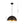LightFixturesUSA - Vintage Luxe Black Gold Hammered Dome Pendant Light - Pendant Light - 15.7 in - 