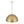LightFixturesUSA-Vintage Luxe Brass Metal Oversized Dome Pendant Light-Chandelier-23.6 in.-