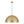 LightFixturesUSA-Vintage Luxe Brass Metal Oversized Dome Pendant Light-Chandelier-23.6 in.-