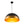 LightFixturesUSA - Vintage Luxe Gradient Black Gold Oversized Iron Dome Pendant - Pendant Light - 23.6 in - 
