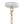 Load image into Gallery viewer, LightFixturesUSA - Vintage Oversized Flat Dome Metal Pendant Light - Chandelier - Matte White+Gold (Pre - Order) - 1 - Lt
