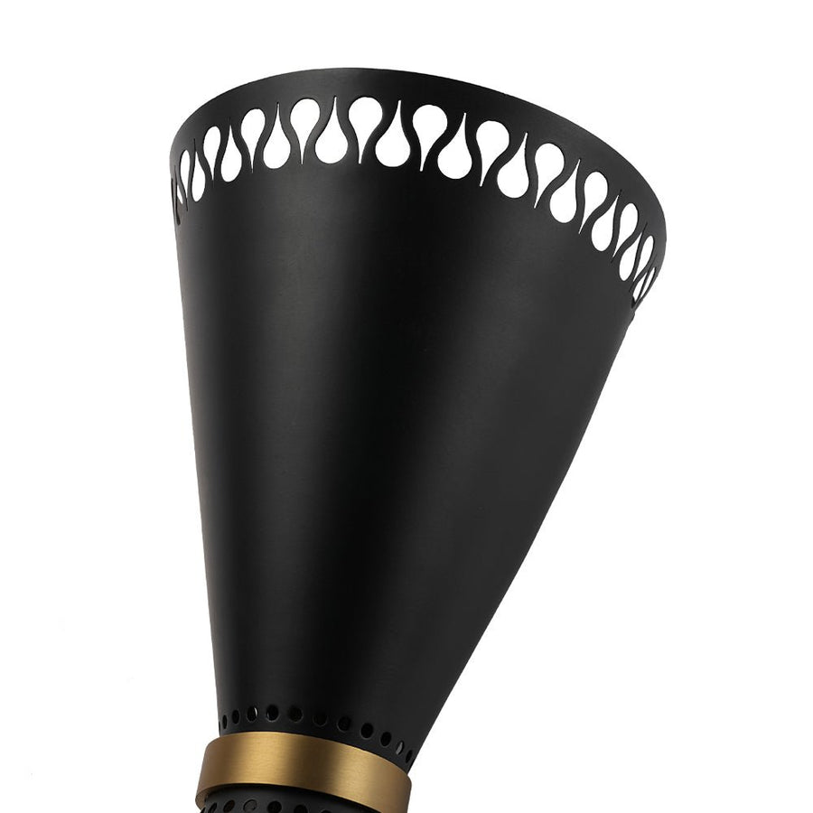LightFixturesUSA - Vintage Up Down Hourglass Flush Mount Wall Light - Wall Sconce - 1 Pack - 