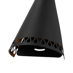 LightFixturesUSA - Vintage Up Down Hourglass Flush Mount Wall Light - Wall Sconce - 1 Pack - 
