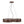 LightFixturesUSA-Violin Style 5CCT Dimmable LED Walnut Grain Pendant Light-Pendant Light-27.6 in-
