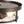 LightFixturesUSA-Water Hammered Glass Round Flush Mount Ceiling Light-Ceiling Light-Oil Rubbed Bronze-