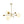 Load image into Gallery viewer, LightFixturesUSA - Wind - Vane Tiered 3 - Light Opal Glass Globe Sputnik Chandelier - Chandelier - Brass - 
