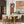 1-Light Square Wood Pendant Light