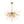 10-Light Geometric Sputnik Sunburst Chandelier