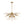 10-Light Geometric Sputnik Sunburst Chandelier