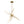 6-Light LED Rod Sputnik Chandelier