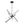 6-Light LED Rod Sputnik Chandelier