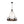6-Light Wood Wagon Wheel Chandelier Modern Farmhouse